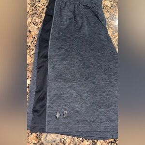 Under Armour Charcoal and Black Performance shorts men’s XL